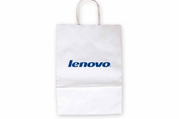 Papierová taška s potlačou - sieťotlač;Papírová taška s potiskem - sítotisk