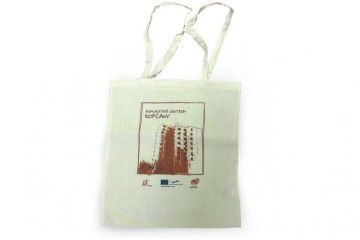 Textilná taška s potlačou - sieťotlač;Textilní taška s potiskem - sítotisk