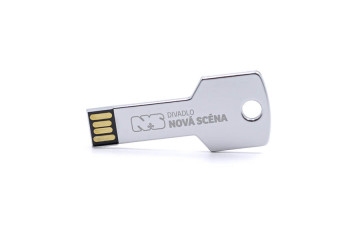 USB kľúč s potlačou - gravírovanie;USB klíč s potiskem - gravírování