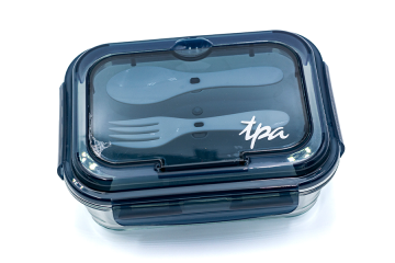 Krabička na jedlo s potlačou - Tampónová tlač;Krabička na jídlo s potiskem - Tamponový tisk