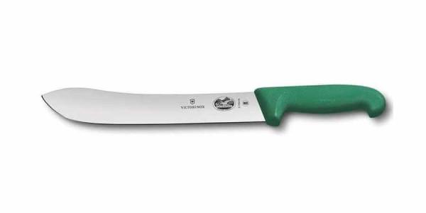 butcher knife, green Fibrox