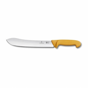 Swibo,butcher's knife,normal edge,yellow,31cm - Reklamnepredmety