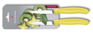 paring knife, SwissClassic, wavy edge, 2 pieces blistered - Reklamnepredmety