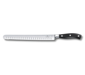 forged slicing knife, fluted edge, 26 cm, gift box - Reklamnepredmety