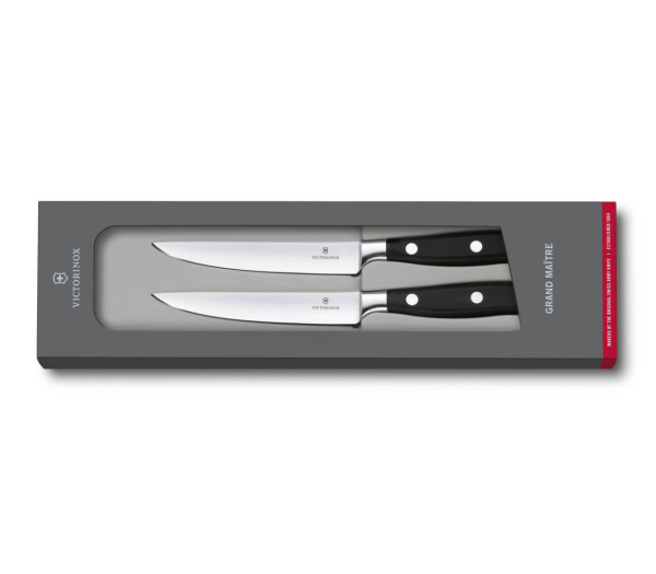 Grand Maître steak knife set, 2 pieces, normal cut, 12cm