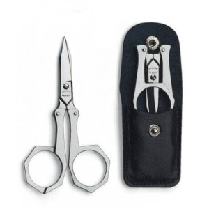 folding scissors, stainless - Reklamnepredmety