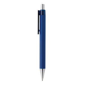X8 Stift mit Smooth-Touch, blau - Reklamnepredmety