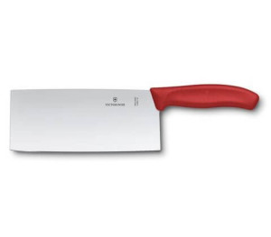Victorinox Čínsky nôž šéfkuchára - červený - Reklamnepredmety