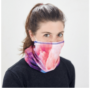 Polyester Multiscarf mit innerer Maskentasche - Reklamnepredmety
