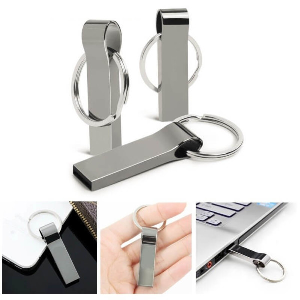 METALL MINI USB-STICK MIT RING