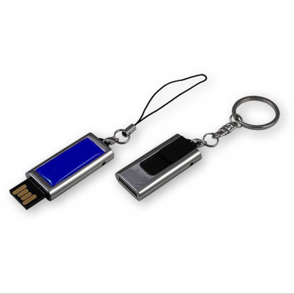 AUSZIEHBARER METALL USB-STICK MINI