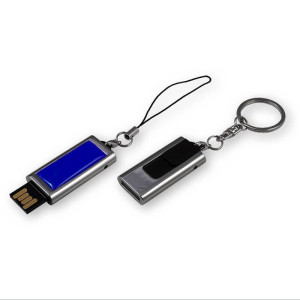 AUSZIEHBARER METALL USB-STICK MINI - Reklamnepredmety