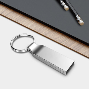 METALL USB-STICK MINI MIT RING - Reklamnepredmety
