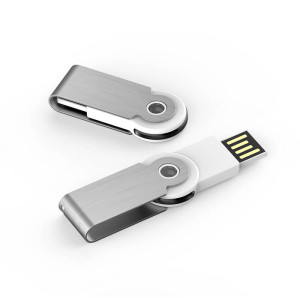 TWISTER MINI USB-STICK MIT LED-BELEUCHTUNG, USB 2.0 ODER 3.0 - Reklamnepredmety