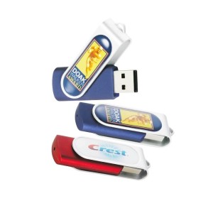 DREHBARER USB-STICK TWISTER DOM - Reklamnepredmety