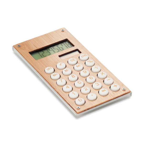 Bambusová kalkulačka CALCUBAM