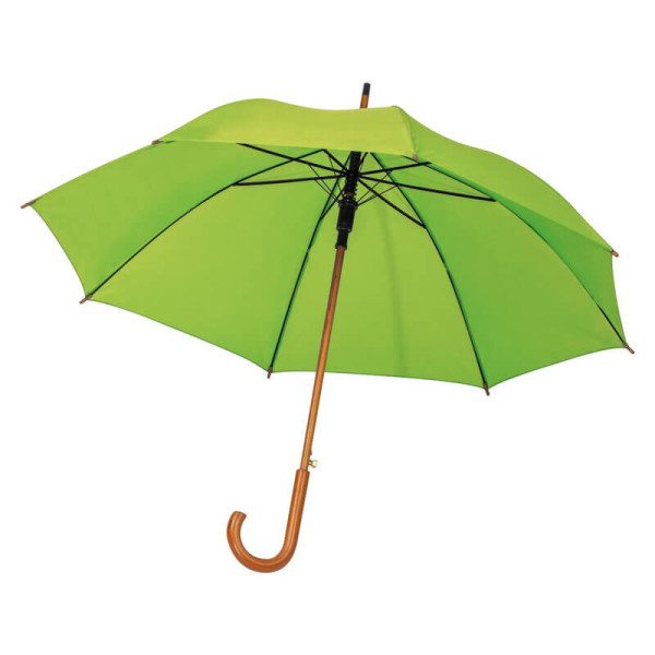 Dáždnik s drevenou rukoväťou, RPET