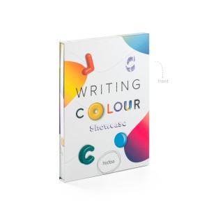 COLOUR WRITING SHOWCASE. Mustermappe mit 20 Kugelschreibern "Colour" - Reklamnepredmety