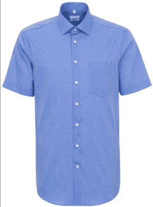 Pánska košeľa s krátkym rukávom a strihom Regular - Reklamnepredmety
