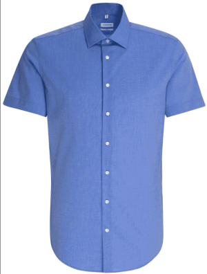 Pánska košeľa s krátkym rukávom a strihom Slim Fit - Reklamnepredmety