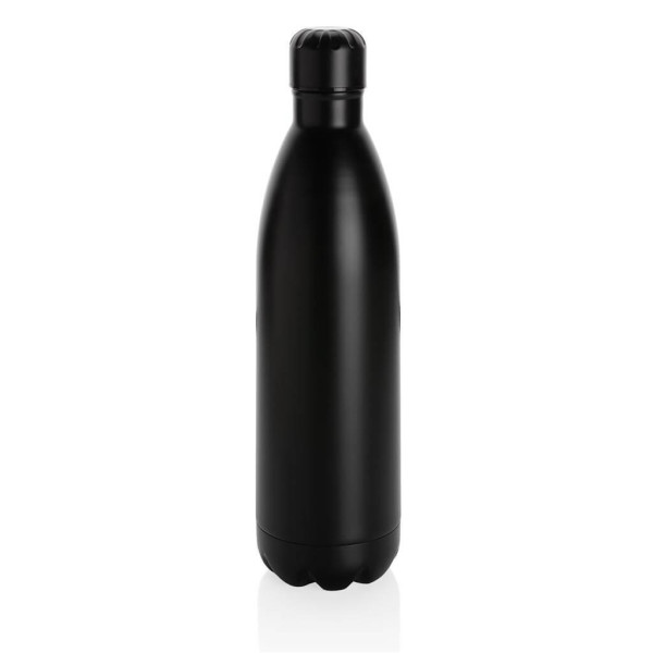 Solid Color Vakuum Stainless-Steel Flasche 1L, weiß
