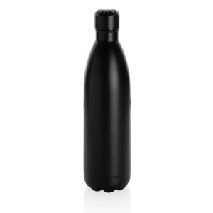 Solid Color Vakuum Stainless-Steel Flasche 1L, weiß - Reklamnepredmety