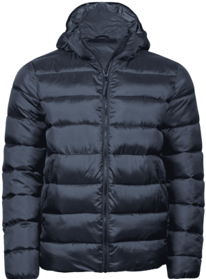 Ľahká prešívaná bunda s kapucňou Tee Jays - Reklamnepredmety