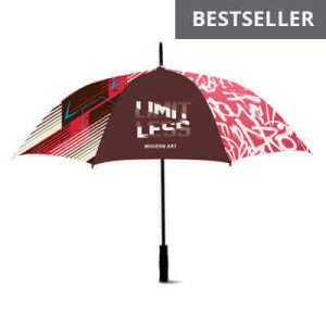 23" automatický dáždnik Premium, plnofarebne potlačiteľný - Reklamnepredmety