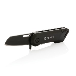 Gear X faltbares Messer, schwarz - Reklamnepredmety