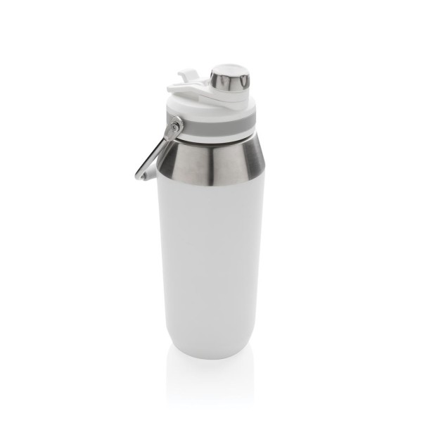 1L Vakuum StainlessSteel Flasche mit Dual-Deckel-Funktion, n