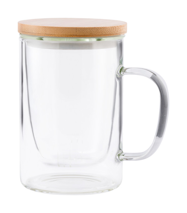 glass infuser mug