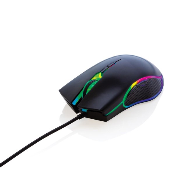 RGB Gaming Maus, schwarz