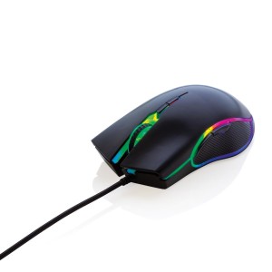 RGB Gaming Maus, schwarz - Reklamnepredmety