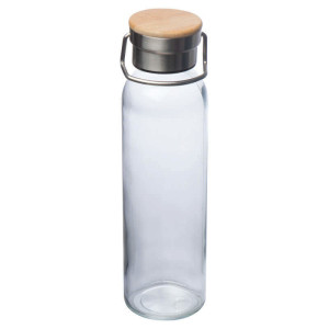 Sklenená fľaša s neoprénovým krytom, 600 ml - Reklamnepredmety