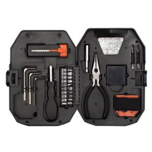 SMART DIY tool set,  black/red - Reklamnepredmety