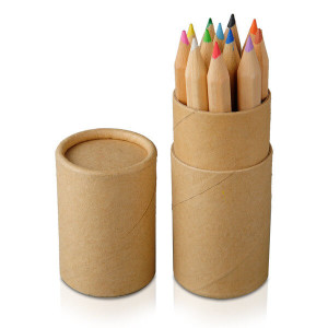 CRAYON 12 set of crayons,  natural - Reklamnepredmety