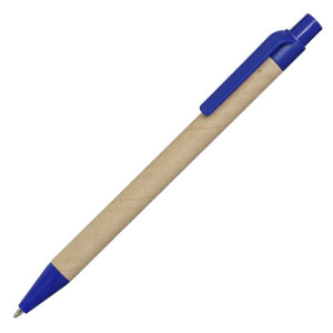 ECO PEN ballpoint pen,  red/brown - Reklamnepredmety
