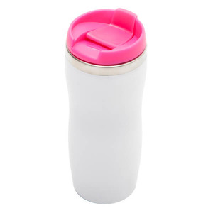 ASKIM thermo mug 350 ml,  pink - Reklamnepredmety