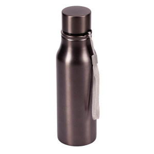 FUN TRIPPING water bottle from steel, 700 ml, silver - Reklamnepredmety