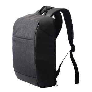 INDIO stiffened laptop backpack, graphite - Reklamnepredmety
