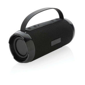 Soundboom wasserdichter 6W Speaker aus RCS Kunststoff, schwarz - Reklamnepredmety