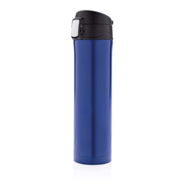 Easy Lock Vakuum-Flasche aus RCS recyceltem Stahl, blau
