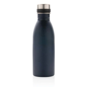 Deluxe Wasserflasche aus RCS recyceltem Stainless-Steel, blau - Reklamnepredmety