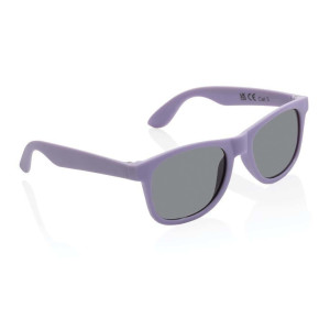 Sonnenbrille aus GRS recyceltem PP-Kunststoff, lila - Reklamnepredmety