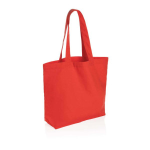 Impact Aware™ 240g/m² rCanvas Shopper mit Tasche, orange - Reklamnepredmety