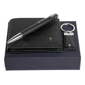 Set Chronobike (ballpoint pen, key ring & wallet) - Reklamnepredmety