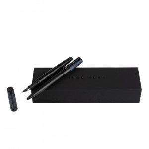 Set Gear Minimal Black & Navy (ballpoint pen & fountain pen) - Reklamnepredmety