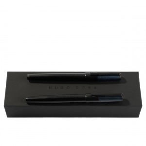 Set Gear Minimal Black & Navy (rollerball pen & fountain pen) - Reklamnepredmety