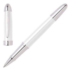 Rollerball pen Icon White - Reklamnepredmety