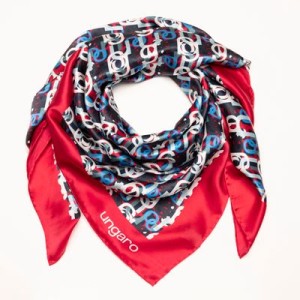 Silk scarf Umberta Red - Reklamnepredmety